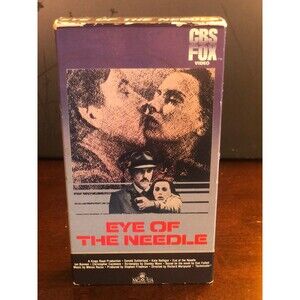 Eye Of The Needle VHS 1981 - vintage movie 1984 CBS/Fox Video cassette tape